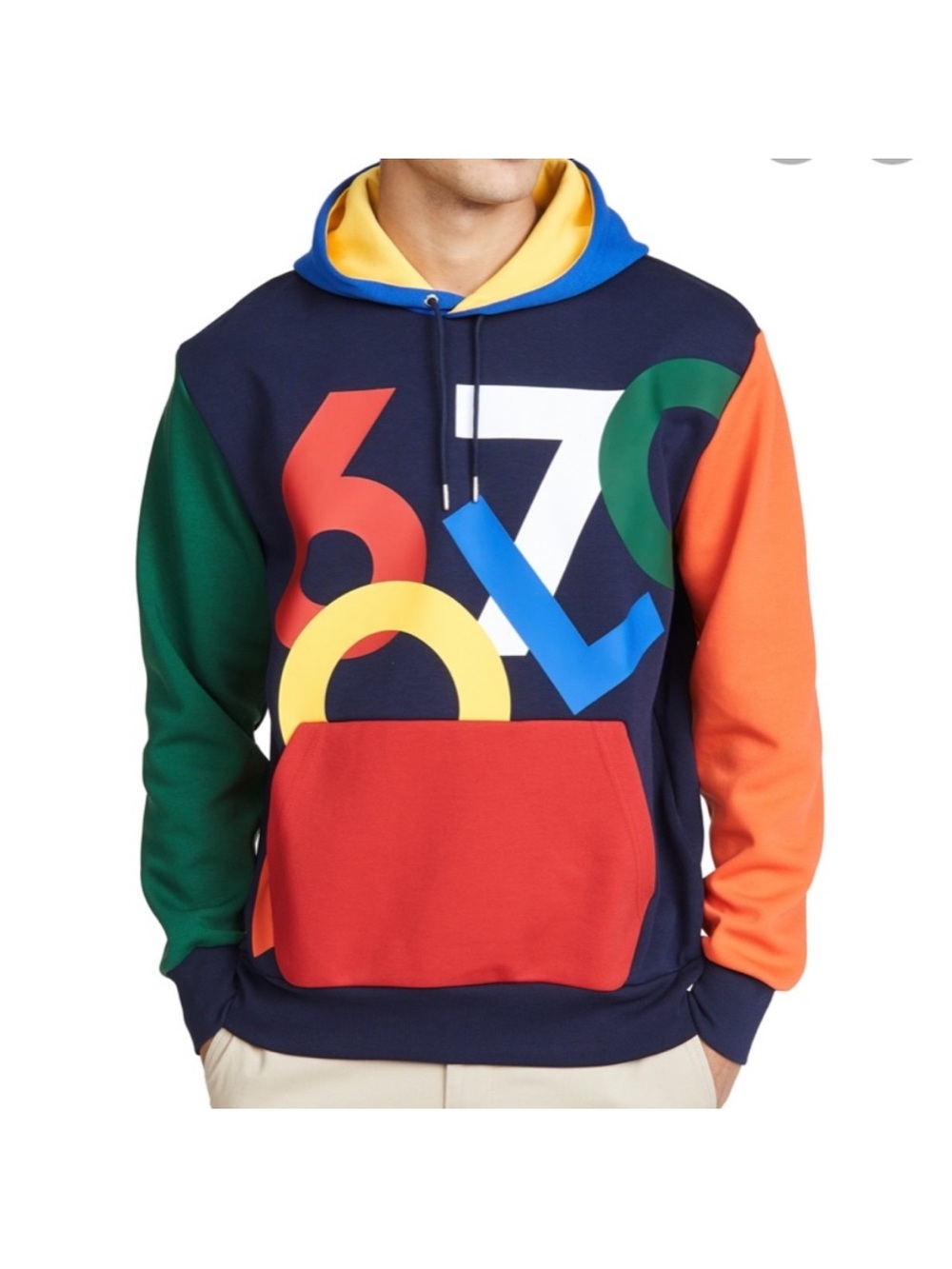 Polo Ralph Lauren 1967 Color Block Hoodie Sweatshirt
